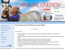 Tablet Screenshot of animalenergy.com